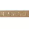 Бордюр керамический для стены Atlas Concorde Suprema Gold Greca 250х60 мм