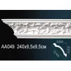 Карниз потолочный полиуретановый Перфект AA049 2400х95х95 мм, изображение 2