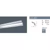 Карниз потолочный из полистирола NMC LX-40 2 м, изображение 2