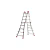 Шарнирная телескопическая лестница-стремянка Gierre PEPPina Acal 100 Gigante, 4х5 перекладин AL004