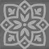 Декор Charme Evo (Шарм Эво) Тоццетто Лэйди Силвер 72x72 серый (4 рисунка без выбора), изображение 4