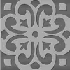 Декор Charme Evo (Шарм Эво) Тоццетто Лэйди Силвер 72x72 серый (4 рисунка без выбора), изображение 5