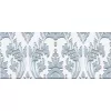 Бордюр настенный Chateau Lis 80x201 синий