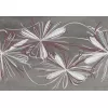 Декор настенный Sonnet Grey Flower 278x405 серый