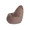 Кресло-мешок DreamBag, бежевый, велюр, р.3XL 5022641, изображение 2