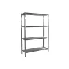 Разборный стеллаж ROSINOX на трубе 20х40мм, с опорами СНС-Р 9/7-4