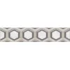 Бордюр настенный Гран Пале 54x250 бежевый AD\A401\6343, изображение 2