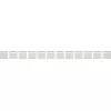 Бордюр настенный Бисер 14x200 бежевый POF011