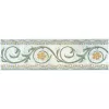 Бордюр настенный Тургеневские дали Травы 58x200 зеленый D184\827, изображение 2