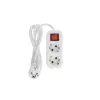 Бытовой удлинитель АБК-СИЛА 2 гнезда с заземлением и выключателем 1,5м ПВС 3х1мм кв. 16А/220В/3500Вт 1шт 2200309