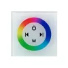 Контроллер Apeyron RGB 12В, 144 Вт, встраиваемый с БЕЛОЙ многоцветной сенсорной панелью 04-09
