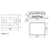 Бокс ЩРВ-П-12 модулей встраиваемый пластик TDM SQ0902-0004, изображение 2