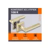 Дверная ручка НОРА-М 108К AL золото 15969, изображение 2