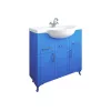 Тумба Sanflor Глория 85 голубая, под раковину Сенеж 87 С000005711