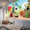 Фотообои виниловые на флизелиновой основе Decocode Веселая полянка 13-0299-CG 2,5х1,3 м, изображение 2