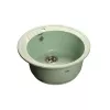 Мойка GRANFEST RONDO мрамор, GF-R--520, D=520 мм, салатовый  R-520
