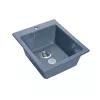 Мойка GRANFEST PRACTIK GF-P--505 мрамор, 1-чаша, 505х427 мм, графит P-505 граф