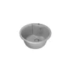 Мойка mixline ML-GM12 круглая, графит, 342, 480х480х210 мм 533154