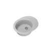 Мойка mixline ML-GM17 овальная, с крылом, серая, 310, 465х570х180 мм 525117