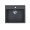 Кухонная мойка ULGRAN U-104 цвет: антрацит U-104-343