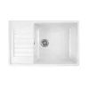 Кухонная мойка GreenStone GRS-78L цвет: белый GRS-78L-331