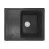 Мойка MIXLINE ML-GM26 с крылом, антрацит 343, 470х580х190 мм 547657, изображение 2