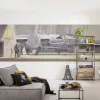 Фотообои бумажные Komar Звездные войны Classic: Сокол Тысячелетия 4-4112 3,68х1,27 м, изображение 2