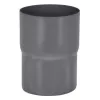 Соединитель трубы Aquasystem D150/100 мм RR 23 темно-серый
