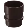 Соединитель трубы Docke ПВХ Lux D141/100 мм Шоколад