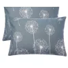 Комплект наволочек "Этель" Одуванчики (вид 2) 50х70 см - 2 шт, 100% хлопок, поплин