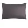 Комплект наволочек "Этель", 50х70 см - 2 шт, темно-серый, 100% хлопок, поплин, изображение 2