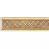 Молдинг Cosca 80-1 Трельяж интерьерный багет, античное золото СПБ029402