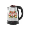 Электрический чайник ВАСИЛИСА Жостово ВА-1010 нержавеющая сталь, 2000 Вт, 1.8 л 0R-00002133