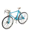 Фигурка-модель 1:10 Велосипед шоссейник Racing Bike голубой