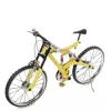 Фигурка-модель 1:10 Велосипед горный MTB желтый