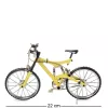 Фигурка-модель 1:10 Велосипед горный MTB желтый, изображение 2