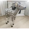 Игрушка из натурально кожи Олень ручной работы, изображение 2