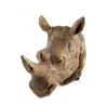 Настенное декоративное украшение Носорог 36*34см  Русские подарки 118617