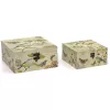 Шкатулки, набор из 2 предметов 26x26x12см Glasar 29-523, изображение 2