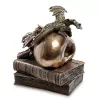 Статуэтка Драконы на черепе и книгах Veronese, изображение 2