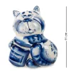 Фигурка Кот-Сластена (Гжельский фарфор)