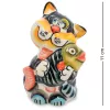 Фигурка Кот-Рыболов цв. (Гжельский фарфор)