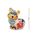 Фигурка Кот без хвоста цв. (Гжельский фарфор)
