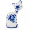 Фигурка Кот-Геoргий (Гжельский фарфор), изображение 2