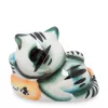 Фигурка Кот-Икра цв.(Гжельский фарфор) ГЛ-172, изображение 2