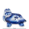 Фигурка декоративная Art East, Черепаха, 6 см, гжель