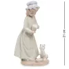 Фигурка Девочка с котенком Pavone JP-29/62
