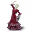 Статуэтка Nadal 763646M Танцовщица с веером (красный средний)