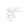Напольное биде Grohe Bau Ceramic 39432000, изображение 2