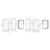 Timo Premium HELKA душевая кабина (90*120*220), шт, изображение 2